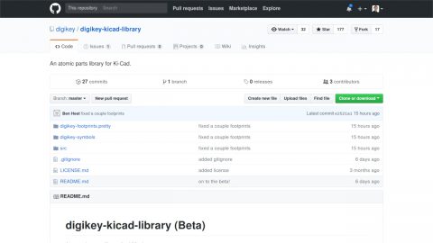 Digi-Key KiCad Parts Library