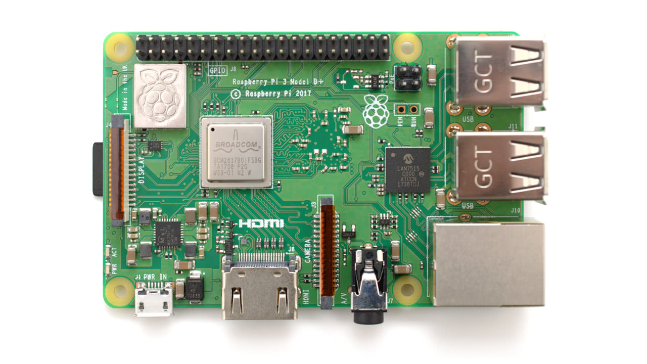 System Board: Raspberry Pi 3 Model B Rev 1.2 