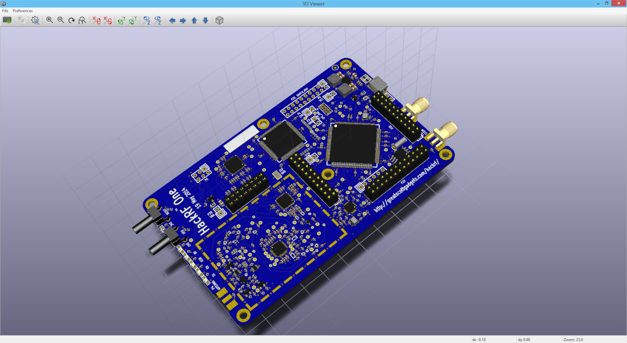 KiCad 3D Viewer