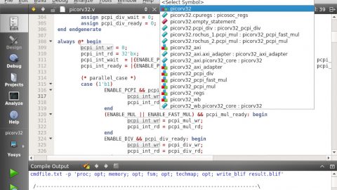 VerilogCreator Screenshot